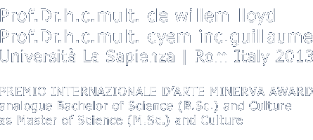 Prof. Dr.h.c.mult. de willem lloyd & cyem inc. guillaume - Minerva